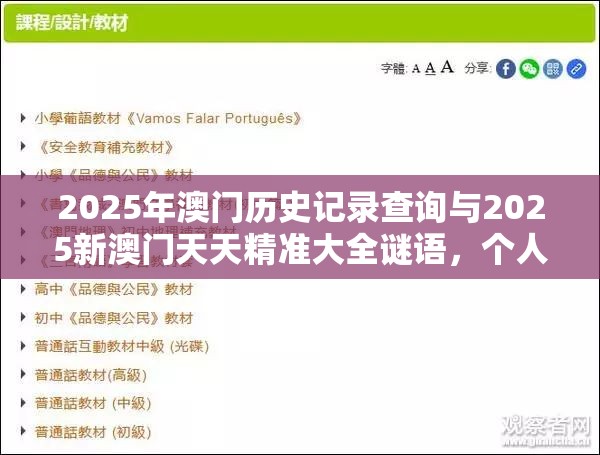 2025年澳门历史记录查询与2025新澳门天天精准大全谜语，个人释义、专家解析解释与落实?留心虚假的虚架势