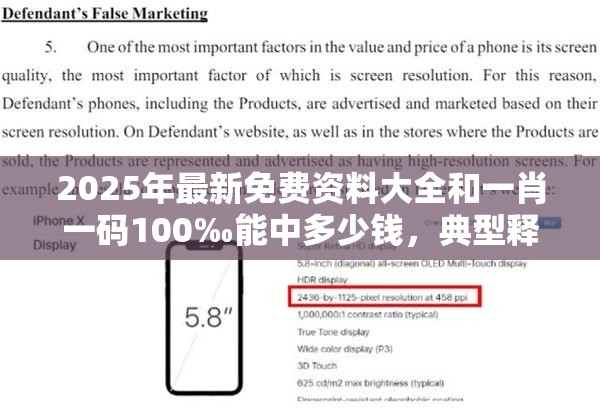 2025年最新免费资料大全和一肖一码100‰能中多少钱，典型释义、专家解析解释与落实?小心误导宣传风险