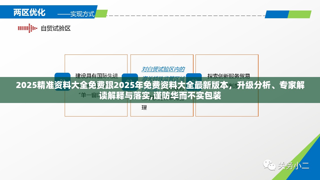 2025精准资料大全免费跟2025年免费资料大全最新版本，升级分析、专家解读解释与落实,谨防华而不实包装